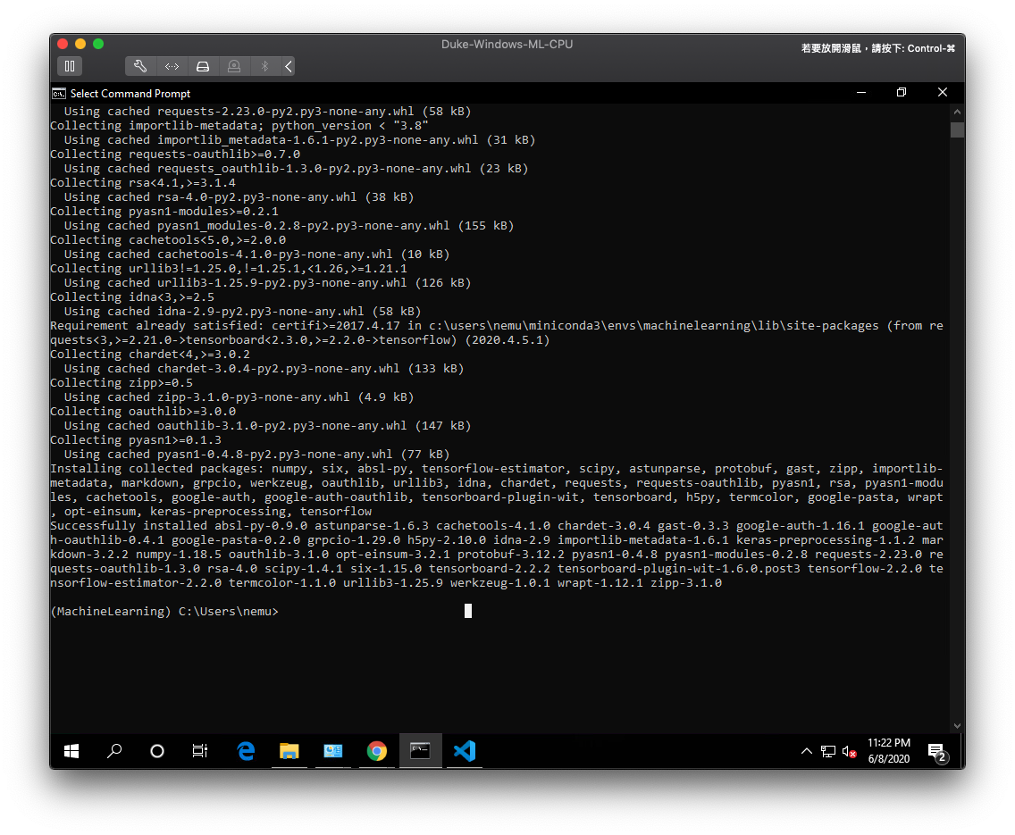 conda-pip-install-tensorflow-installed