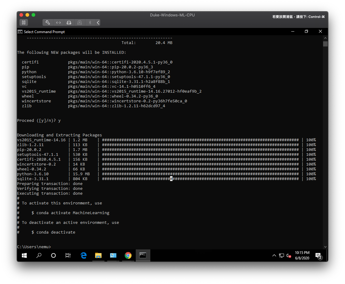 conda-venv-installed