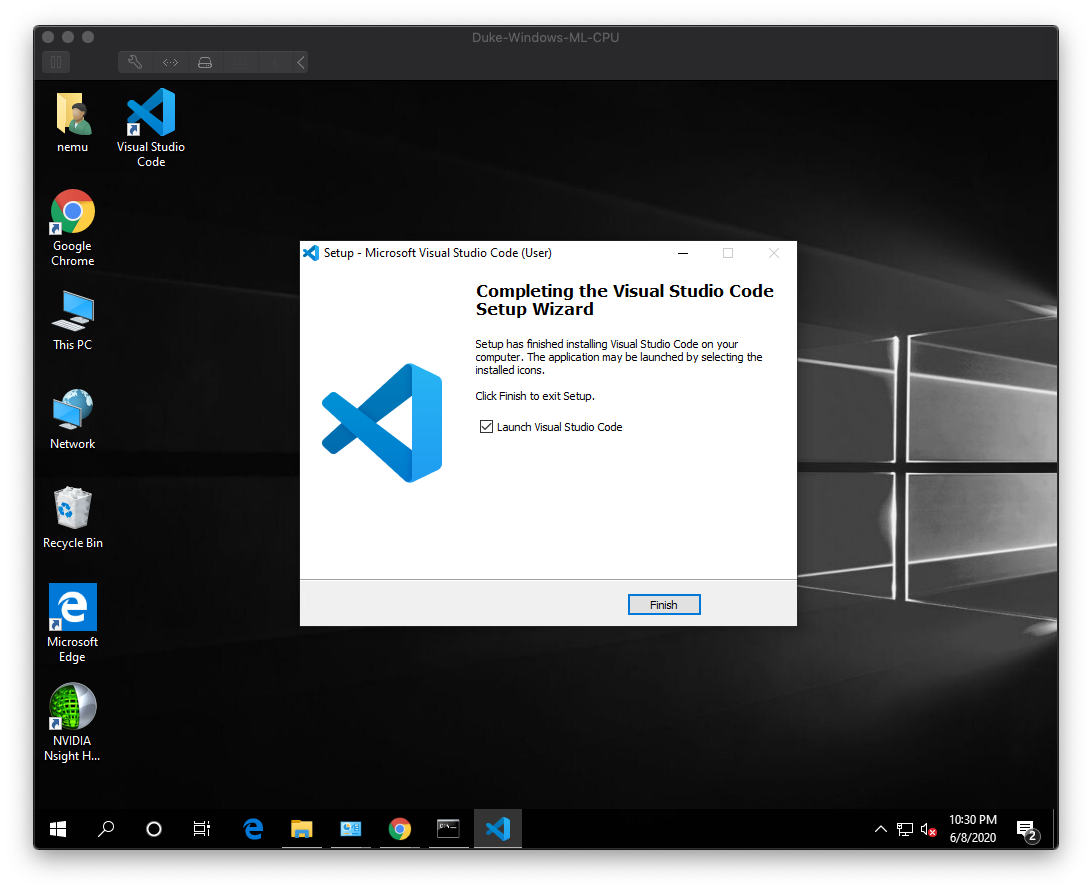 vscode-install-finish